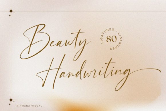 Beauty Handwriting: A Modern Script Font for Authentic Design