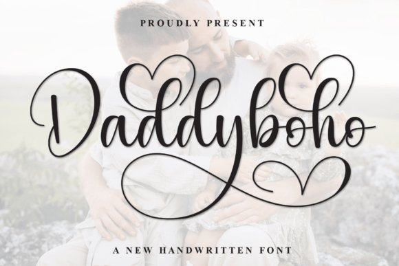 Daddyboho: The Handwritten Script Font for Heartfelt Design