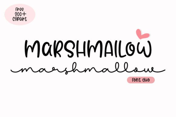 Marshmallow Duo: A Premium Font for Elevated Design