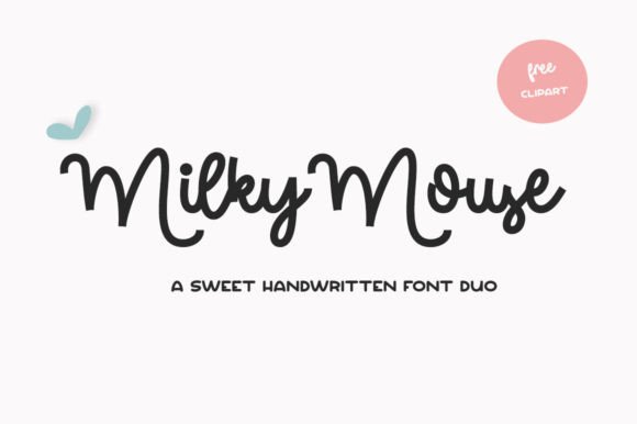 Milky Mouse: The Playful Duo Font for Modern Projects