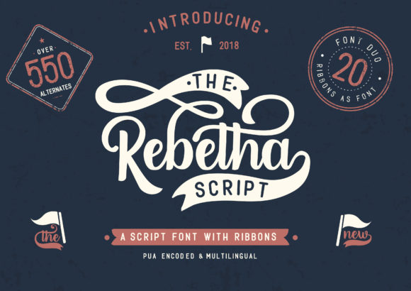 Rebetha Duo: The Complete Font System for Modern Creators