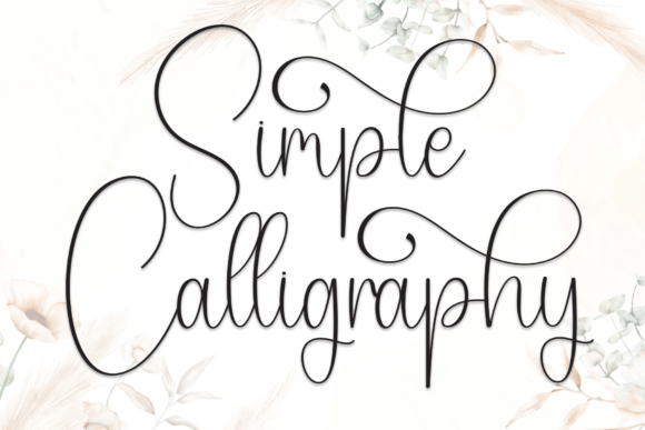 Simple Calligraphy: Adding Soul to Your Modern Design