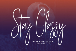 Stay Classy: A Modern Script for Elegant Branding