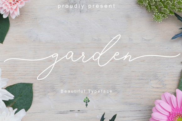 Where Rustic Charm Meets Modern Elegance: The Garden Typeface