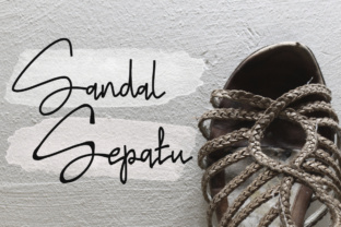 Why Sandal Sepatu is Your Next Favorite Creative Font